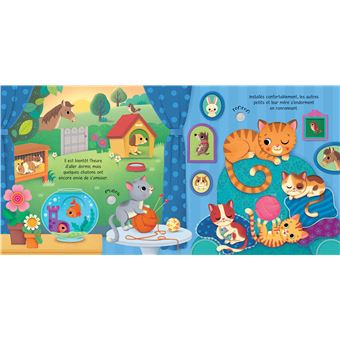 Mes animaux préférés - Mon livre sonore à toucher