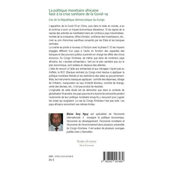 La politique monétaire africaine face à la crise sanitaire de la Covid-19