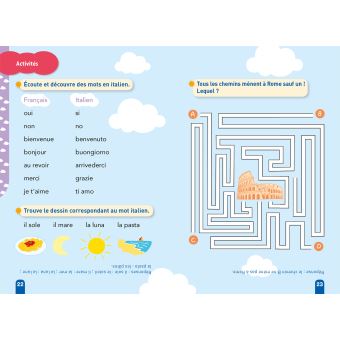 Téo et Nina GS CP Niveau 1 - Téo et Nina vont en Italie