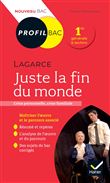 Profil - Lagarce, Juste la fin du monde (oeuvre au programme Bac 2024)