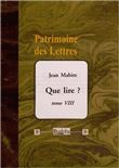 Que lire ? Tome 8