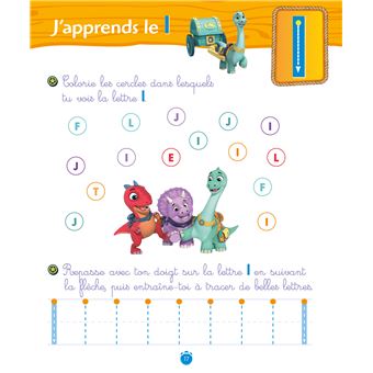 DINO RANCH - J'apprends mes premières lettres - Petite Section