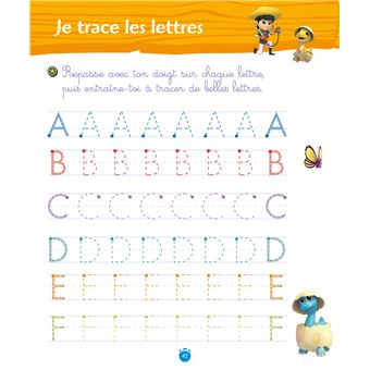 DINO RANCH - J'apprends mes premières lettres - Petite Section