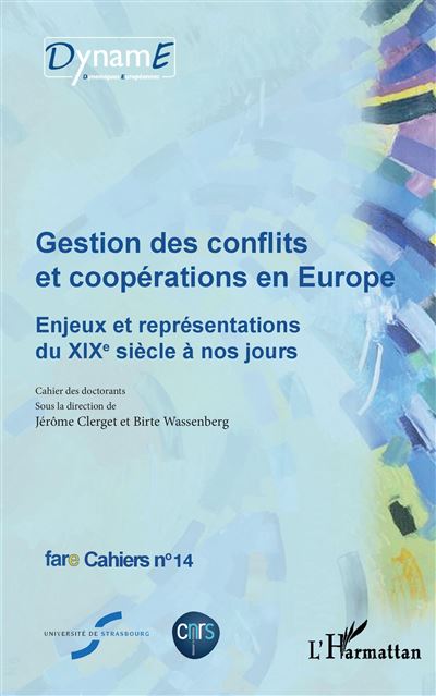 Gestion des conflits et cooperations en europe