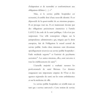 L'équation hospitalière