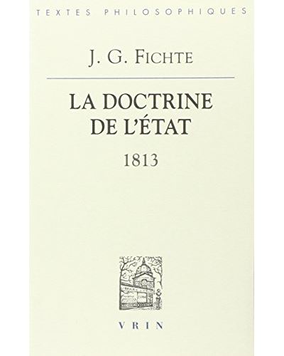 La doctrine de l'État (1813)