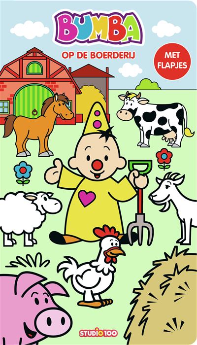 Bumba : kartonboek met flapjes (lang) - Op de boerderij