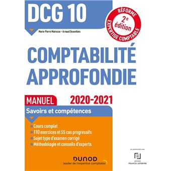DCG 10 Comptabilité approfondie - Manuel - 2020/2021
