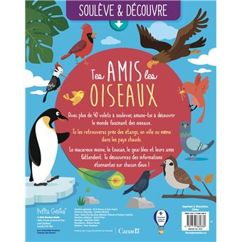 Soulève et découvre - Tes amis les oiseaux