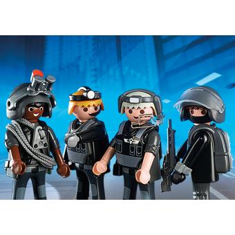 Police character 5565 PLAYMOBIL Personnage police force spécial 