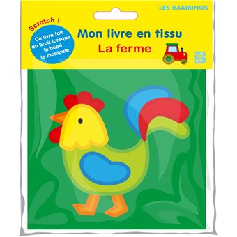 Mon livre en tissu - La ferme