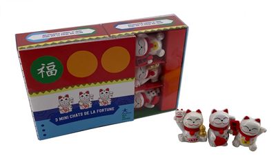 Coffret 3 mini chats de la fortune