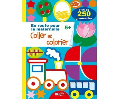 Coller et colorier dès 5 ans