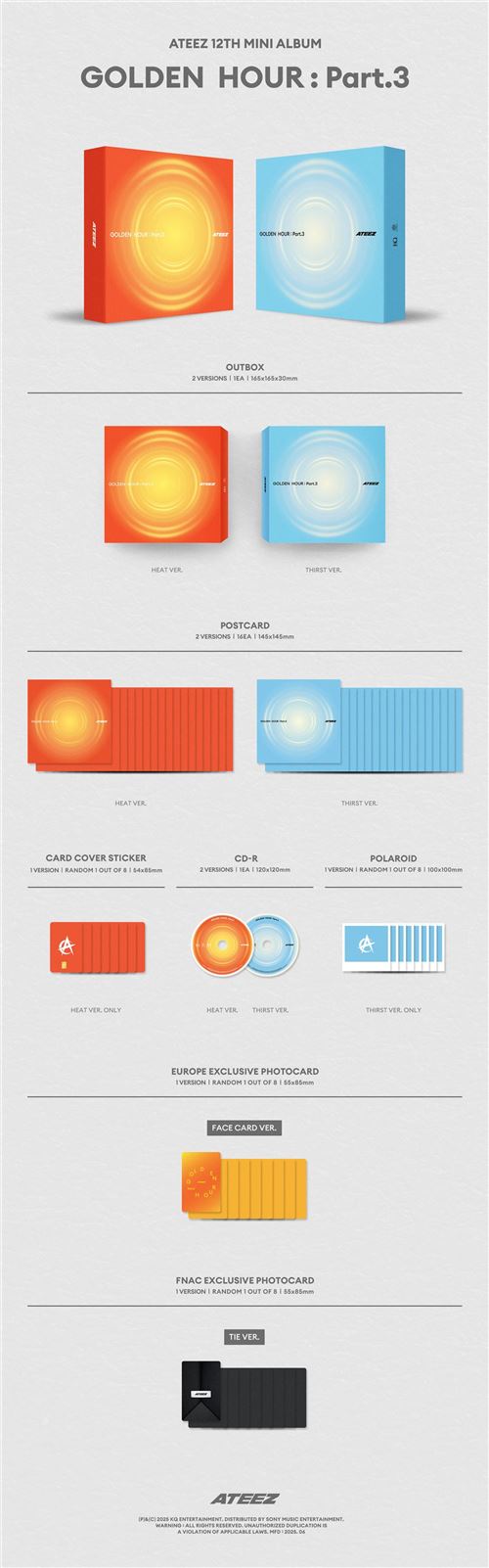 GOLDEN HOUR : Part 3 - Heat Version - Album Edition