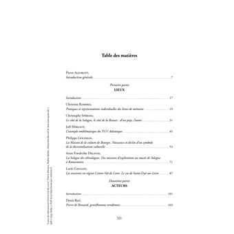 Lieux de mémoires en Centre-Val de Loire