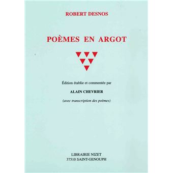 Poèmes en argot