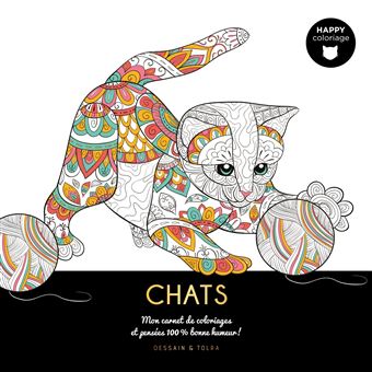 Dessin et coloriage enfant Aquarellum Junior Chats - Dessin et coloriage  enfant