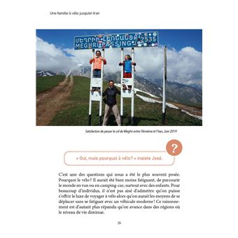 Une famille à vélo jusqu'en Iran