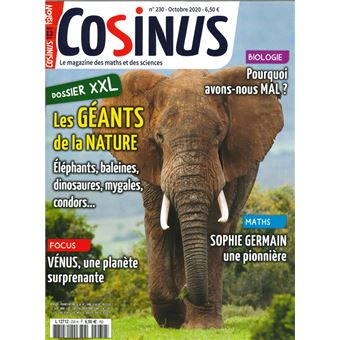 Cosinus n°230 Les animaux géants - octobre 2020