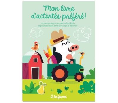 Livre d'activites prefere ! (mon) a la ferme