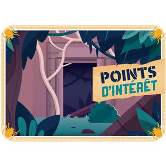 Labyrinthe escape - boîte avec cartes et accessoires