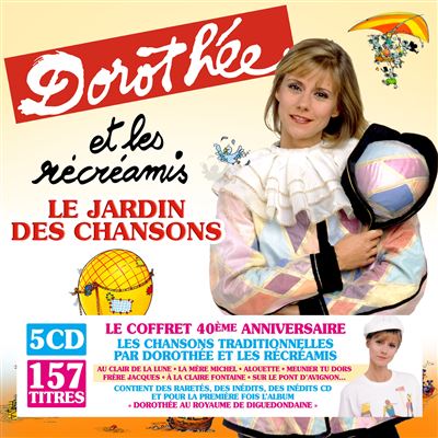 Le jardin des chansons Coffret