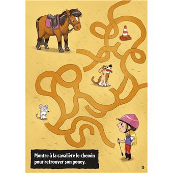 Bloc 60 jeux, Les poneys !