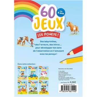 Bloc 60 jeux, Les poneys !