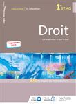 En situation Droit 1re STMG - Livre élève - Éd. 2019