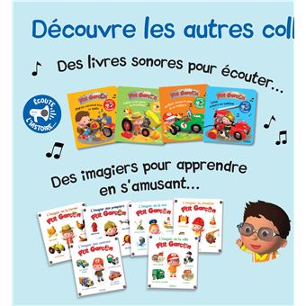 Mes histoires P tit garçon - Les voitures