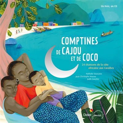 Comptines de cajou et de coco - Judith Gueyfier - Livre CD