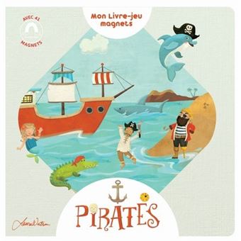 Pirates - Mon livre-jeu magnets