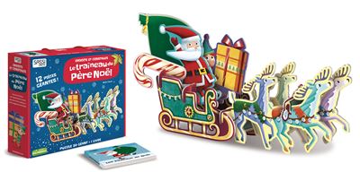 Emboîte et construis le traineau du Père Noël - Valentina Facci - Boîte ou accessoire