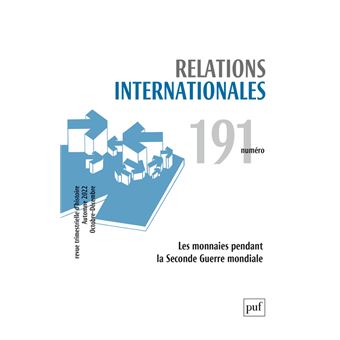 Relations internationales 2022, n.191