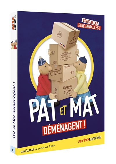 Pat et Mat déménagent ! DVD