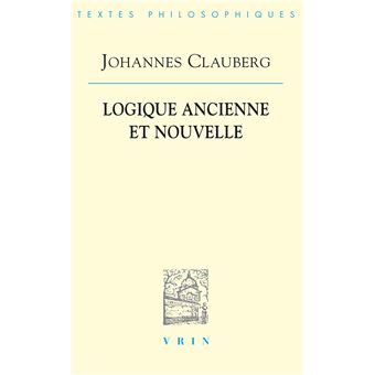 Logique ancienne et nouvelle