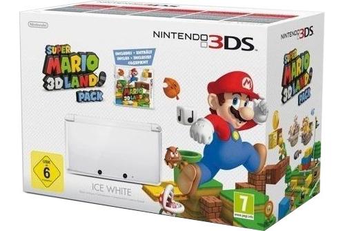 Console Nintendo 3DS blanche + Super Mario 3D Land 