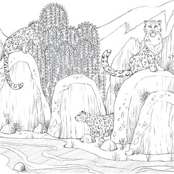 Les carrés d'Art-thérapie Nature