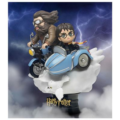 Statuette Harry Potter D-Stage Hagrid And Harry Version Standard