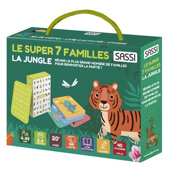 Le super 7 familles. La jungle