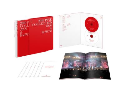 2019 Pink Collection Red and White Coffret DVD