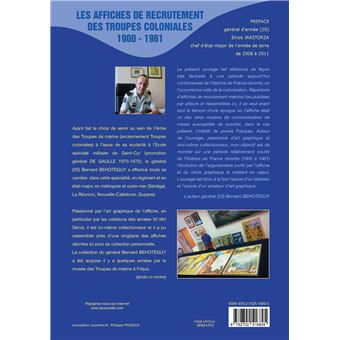 Les affiches de recrutement des Troupes coloniales 1900-1961