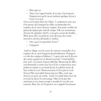 Tu ne resteras pas en vie