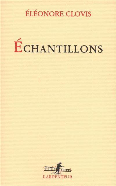 Échantillons - Eléonore Clovis - broché