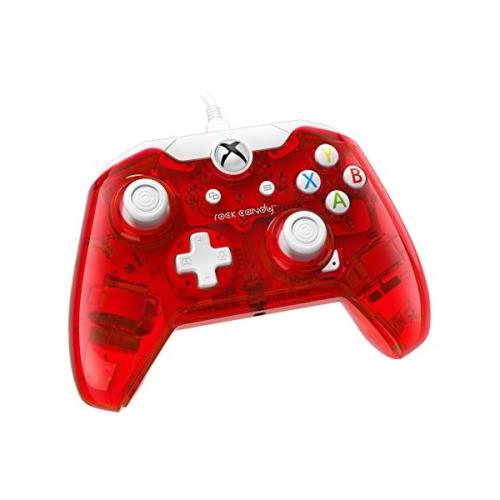 Manette de jeu Rock Candy pour XBox One Rouge