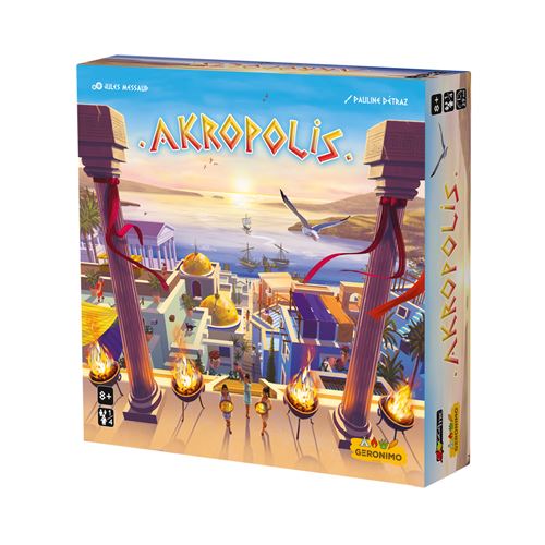 Jeu De Stratégie Akropolis Geronimo Games Version en Néerlandais