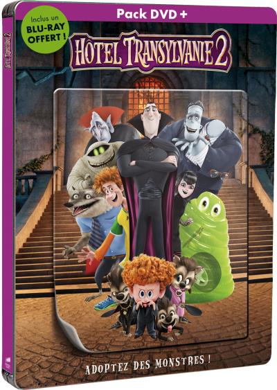 Hôtel Transylvanie 2 - SteelBook® lenticulaire Edition Limitée DVD
