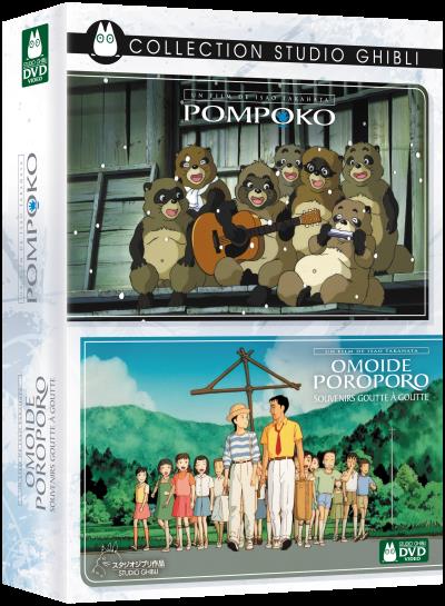 Coffret Pompoko + Omoide Poroporo Souvenirs, goutte à goutte DVD Edition spéciale Fnac
