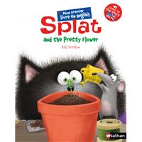 Splat and the pretty flower