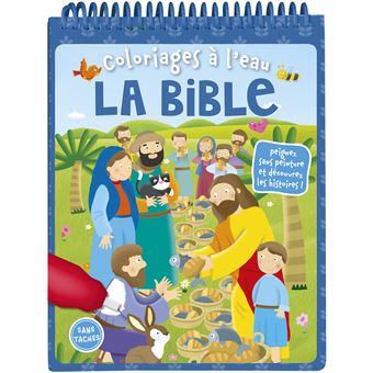 Coloriages à l'eau, la Bible